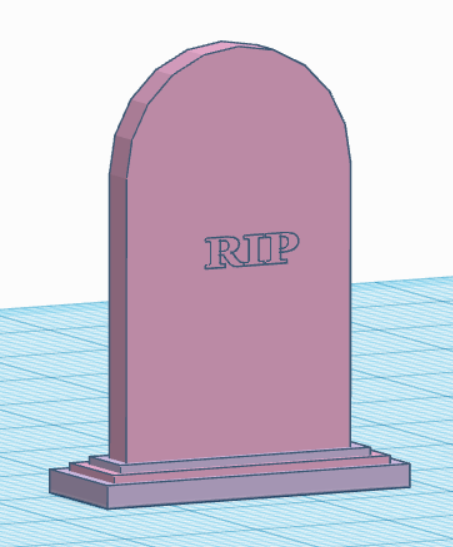 Base Stand or Pedestal Tombstone add-on
